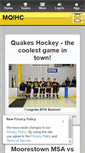 Mobile Screenshot of moorestownicehockey.com